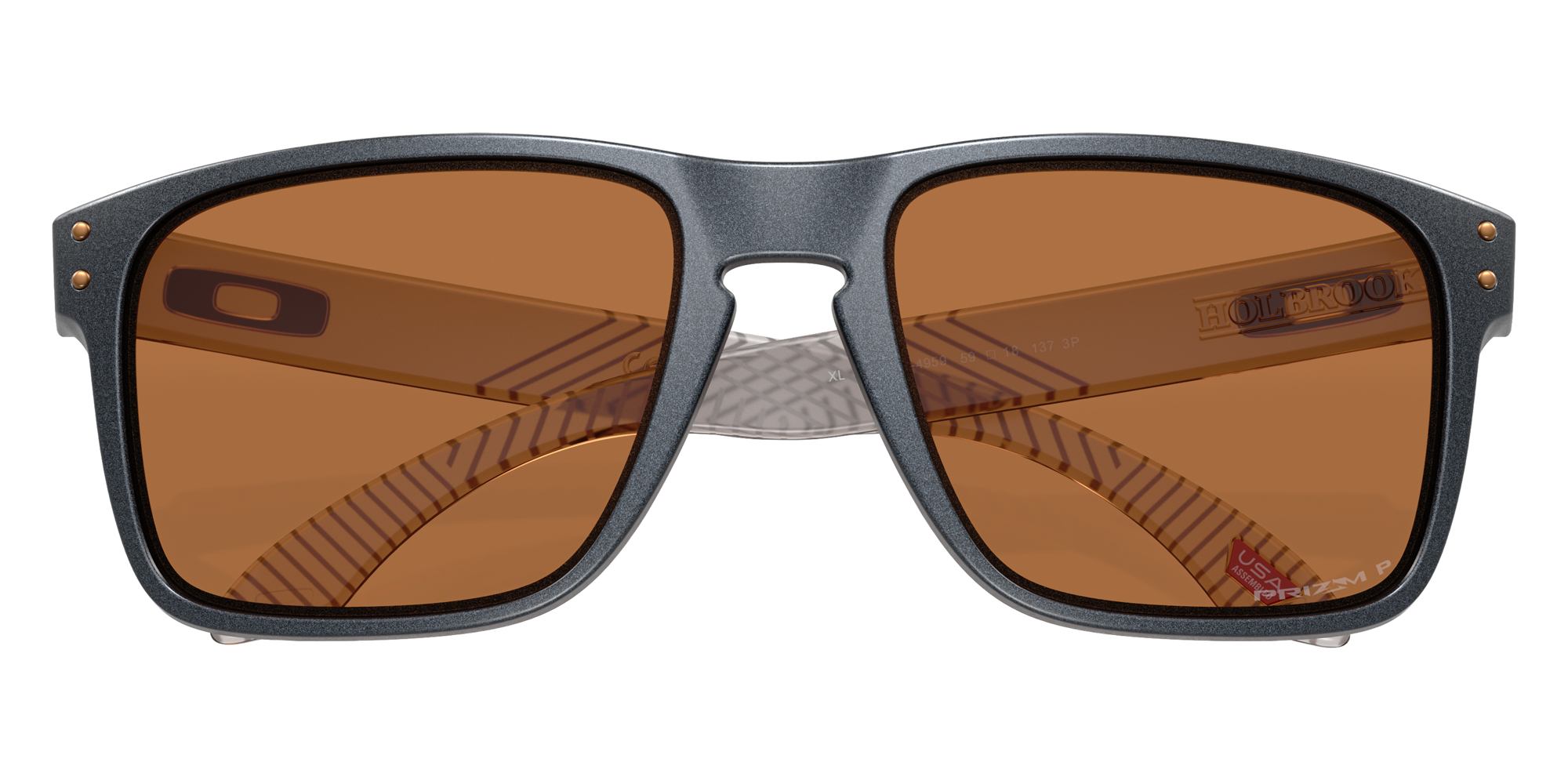 Color: Transparent Gray Ink/Blue Steel (941749) - Oakley OO941794174959