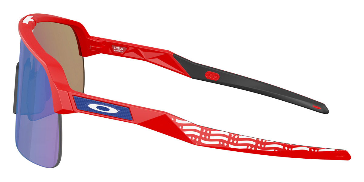 Color: Redline/Redline Usa Flag Print (946378) - Oakley OO946394637839