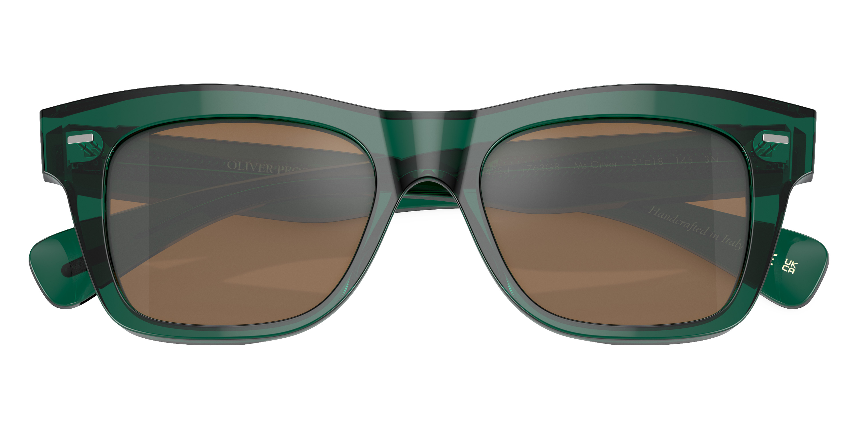 Color: Translucent Dark Teal (1763G8) - Oliver Peoples OV5542SU1763G851