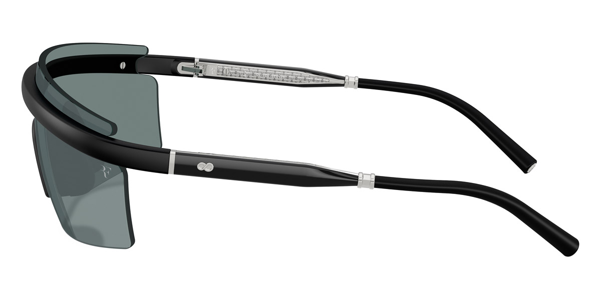 Color: Semi Matte Black/Crystal/Silver (70016G) - Oliver Peoples OV5556S70016G35