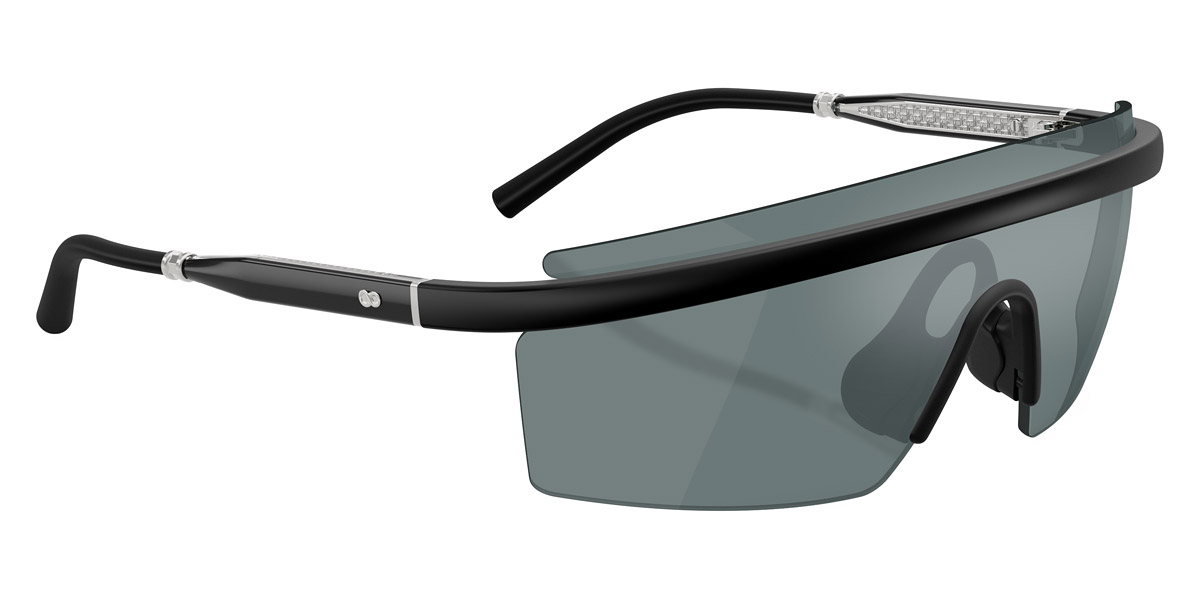 Color: Semi Matte Black/Crystal/Silver (70016G) - Oliver Peoples OV5556S70016G35