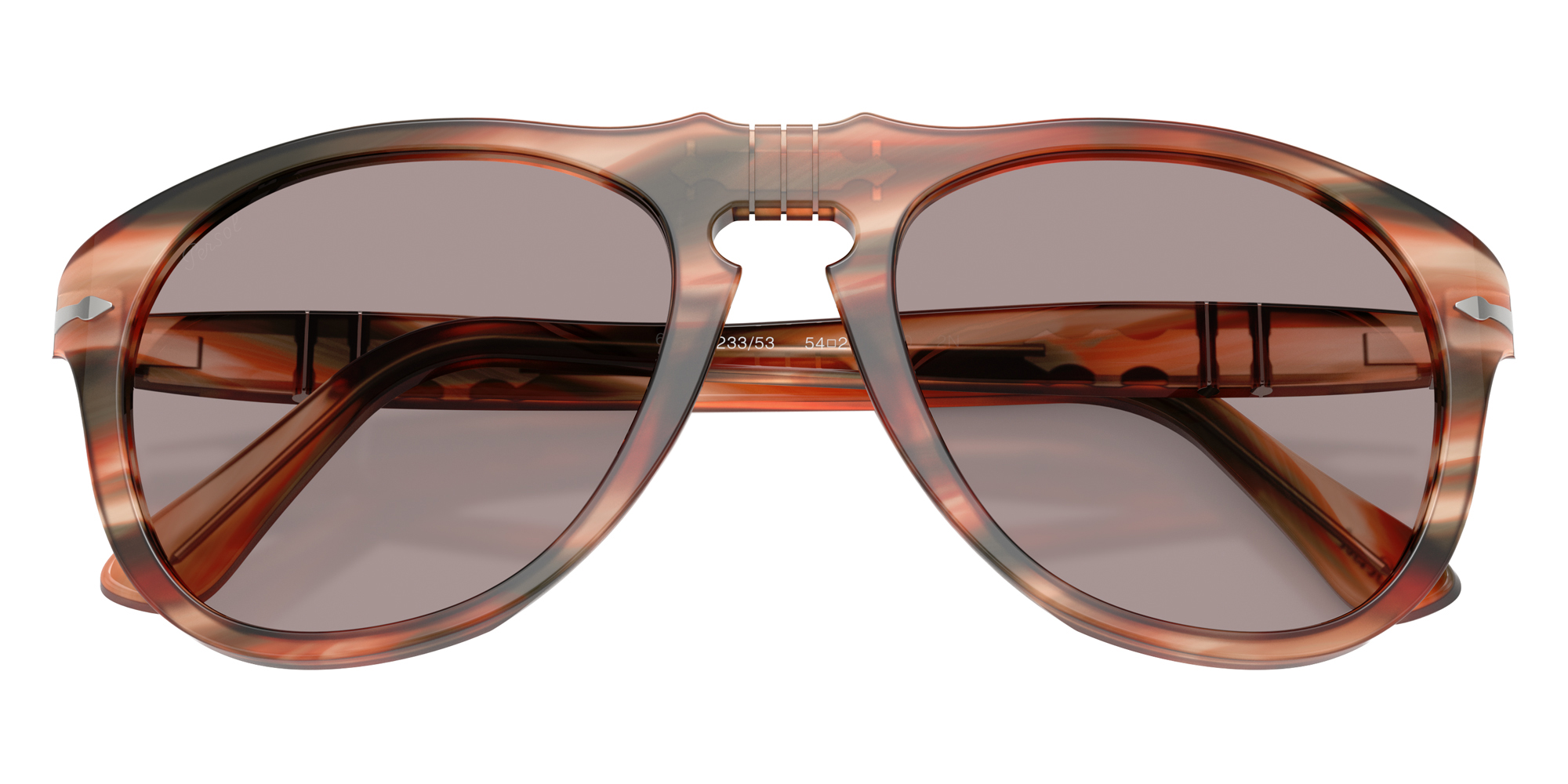 Color: Striped Red and Green (123353) - Persol PO064912335356