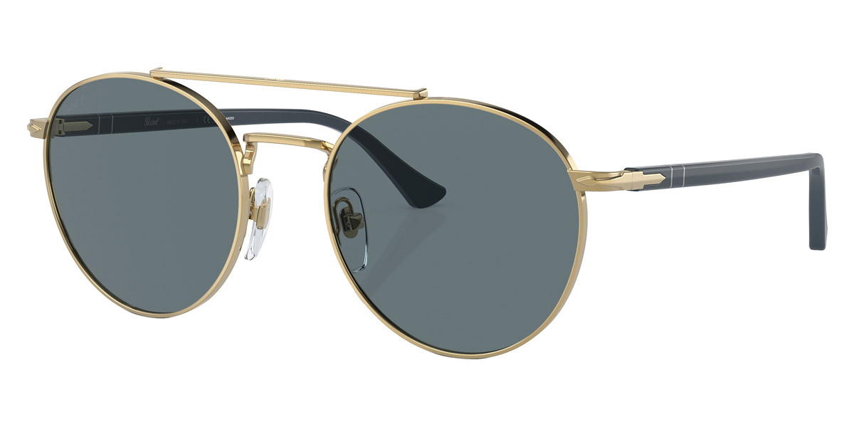 Color: Gold/Dusty Blue (515/3R) - Persol PO1011S515/3R52
