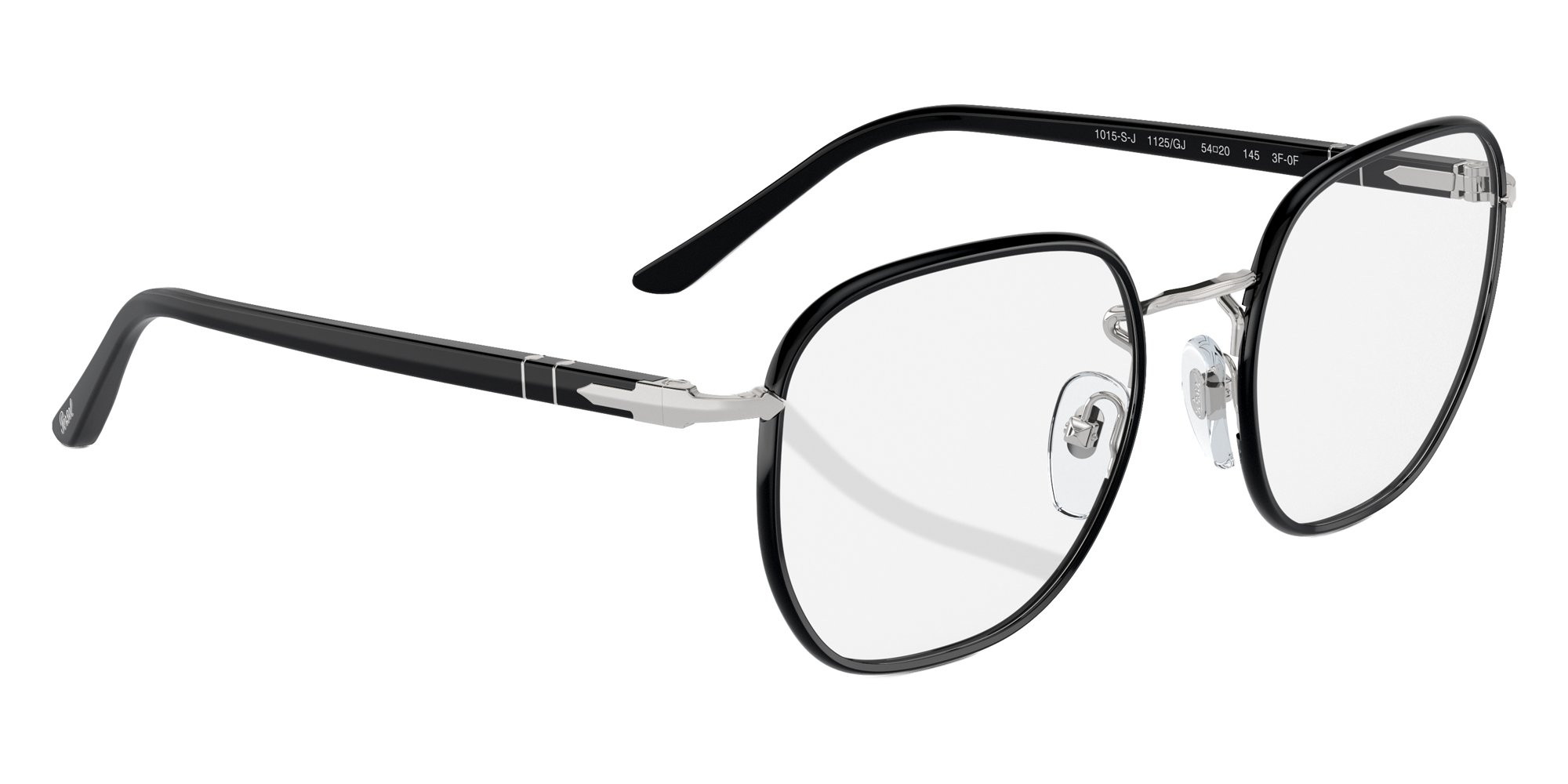 Color: Silver/Black (1125GJ) - Persol PO1015SJ1125GJ52