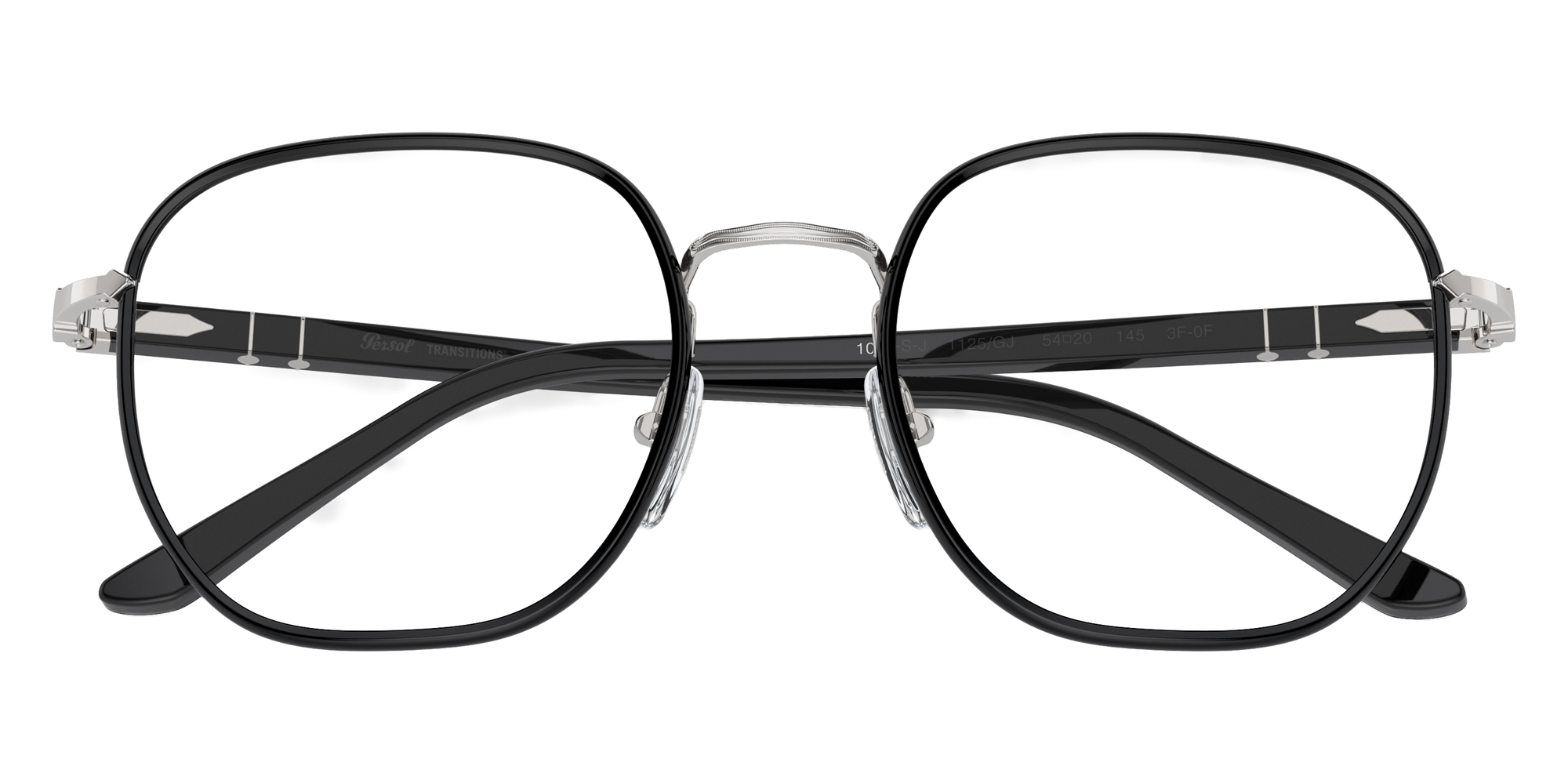 Color: Silver/Black (1125GJ) - Persol PO1015SJ1125GJ52