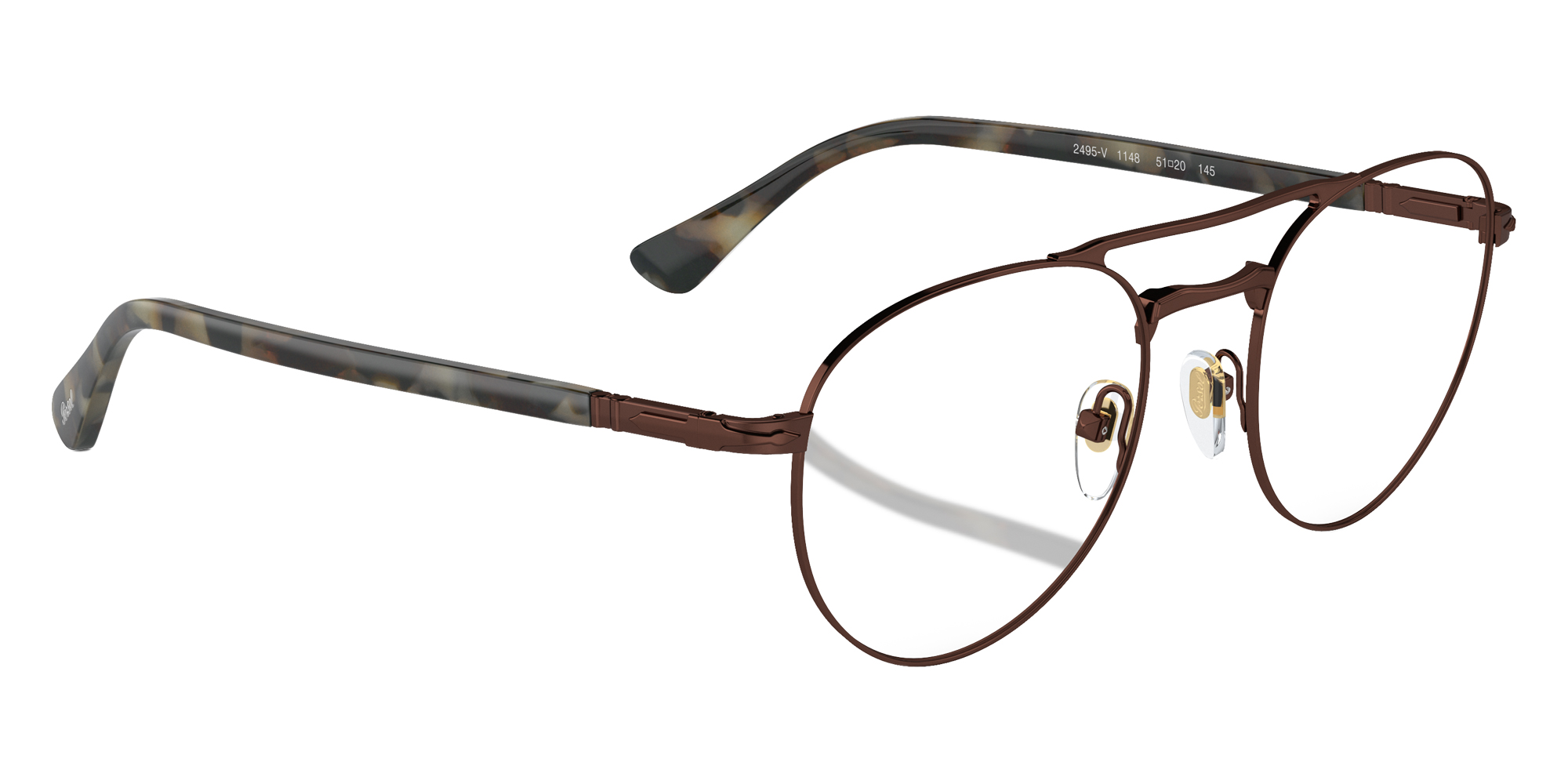Color: Brown Tortoise/Brown (1148) - Persol PO2495V114849
