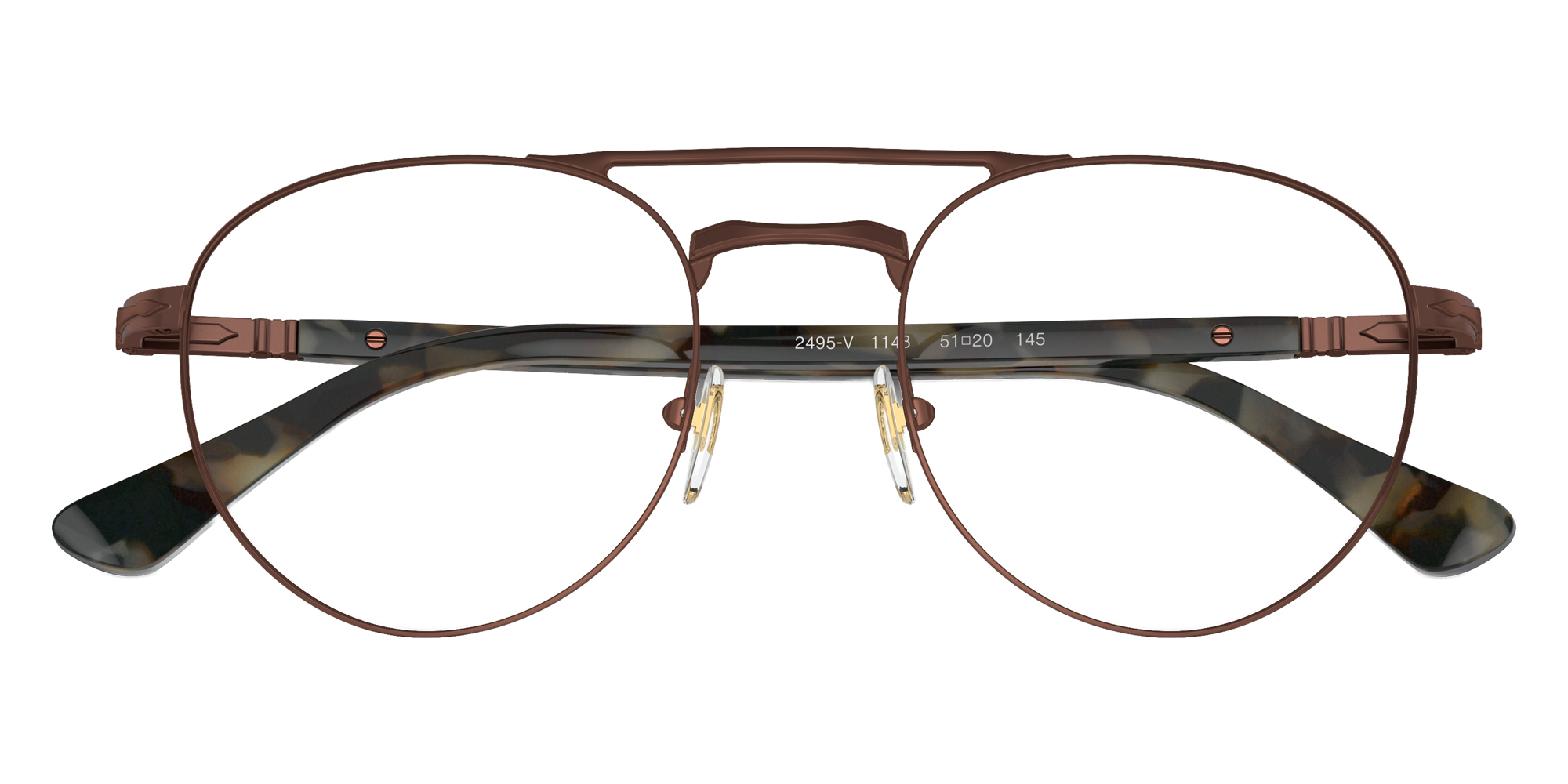 Color: Brown Tortoise/Brown (1148) - Persol PO2495V114849