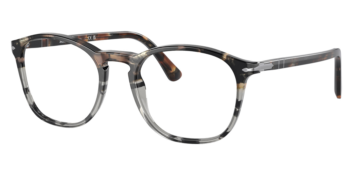 Color: Tortoise Brown Tortoise Gray (1159) - Persol PO3007VM115952