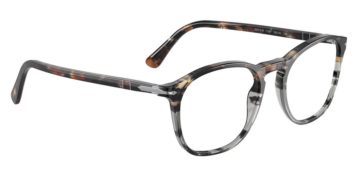 Color: Tortoise Brown Tortoise Gray (1159) - Persol PO3007VM115952