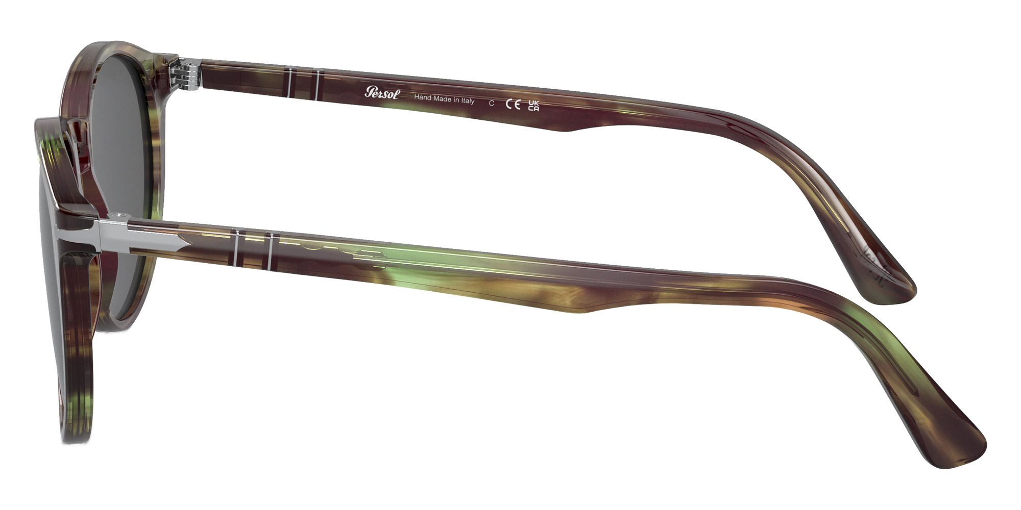 Color: Striped Green (1156B1) - Persol PO3152S1156B152
