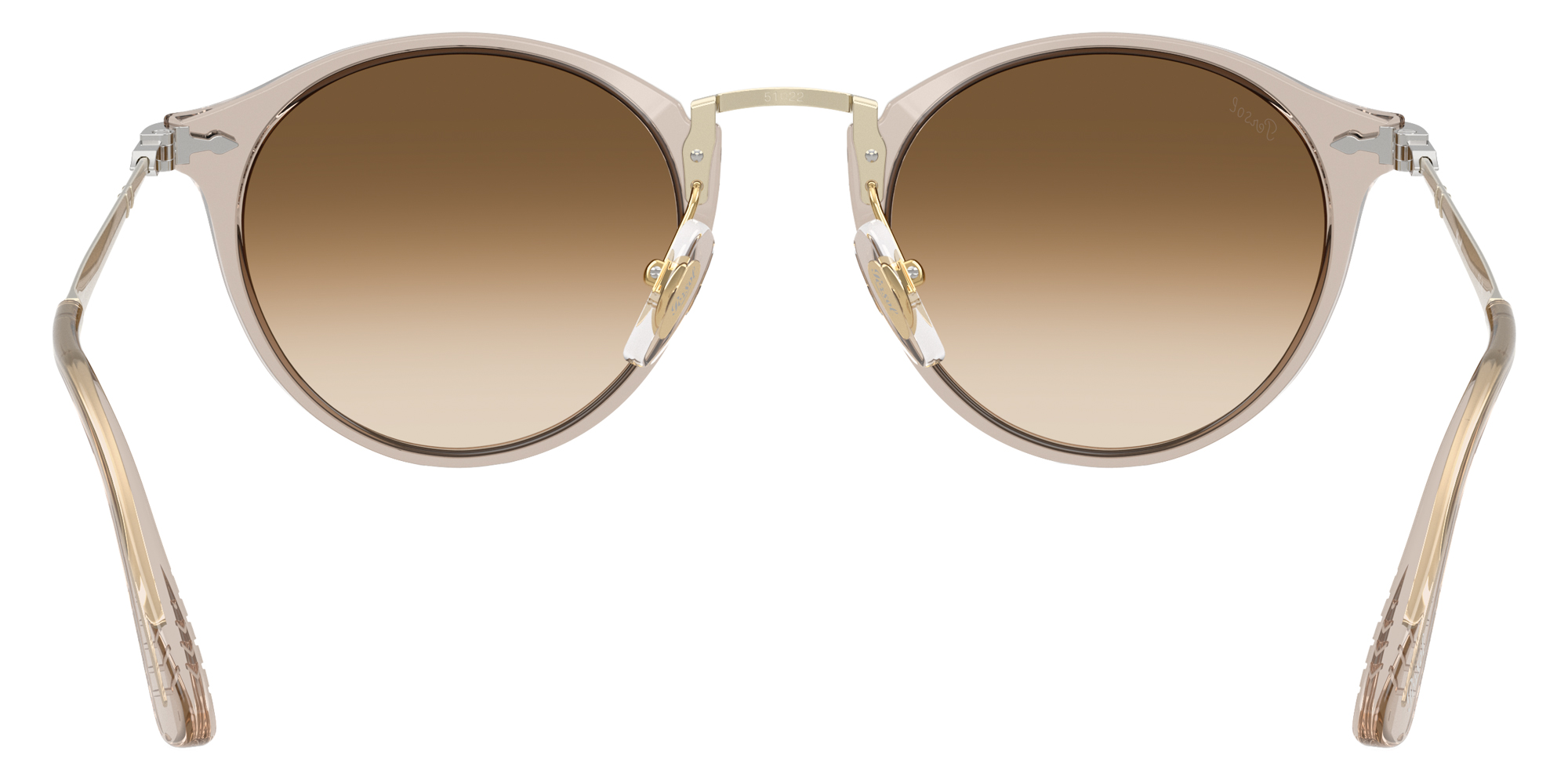 Color: Transparent Brown Gray (124051) - Persol PO3166S12405151