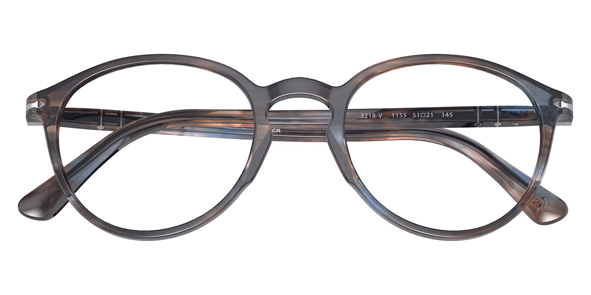 Color: Striped Blue (1155) - Persol PO3218V115551