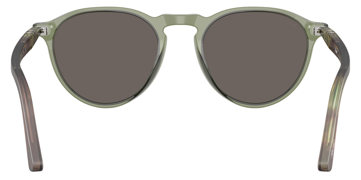 Color: Transparent Green/Striped Green (1226B1) - Persol PO3286S1226B153