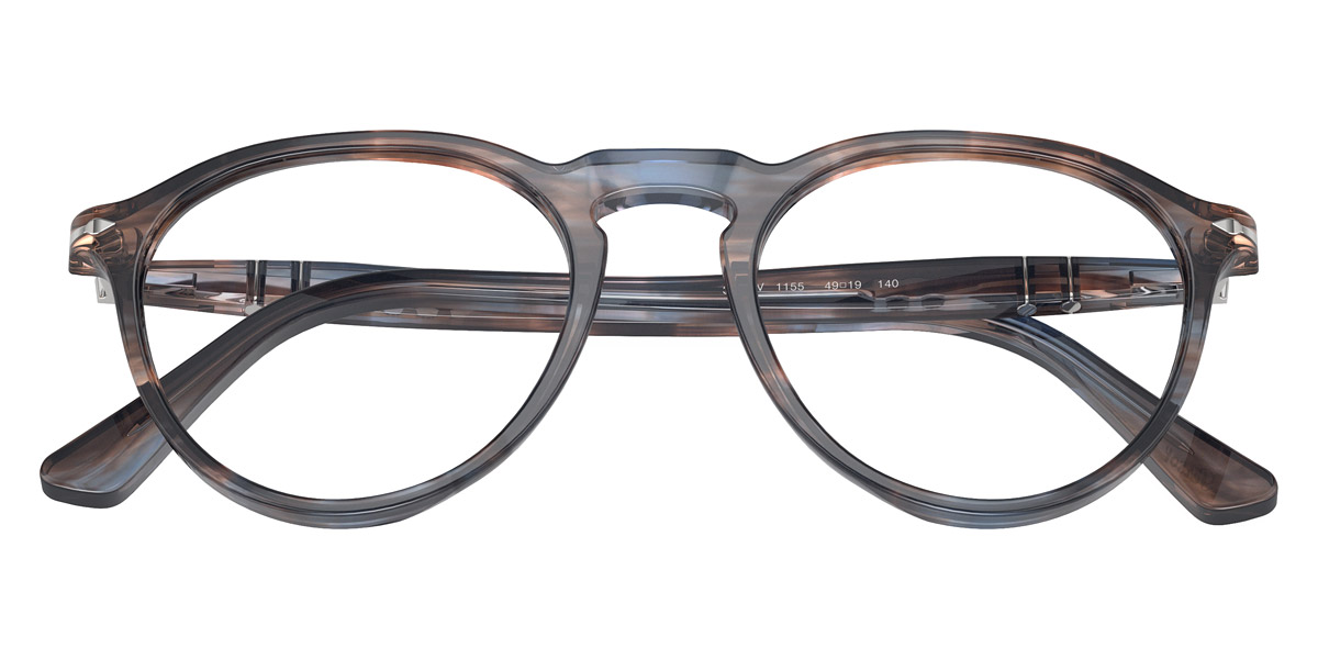 Color: Striped Blue/Blue (1155) - Persol PO3286V115547