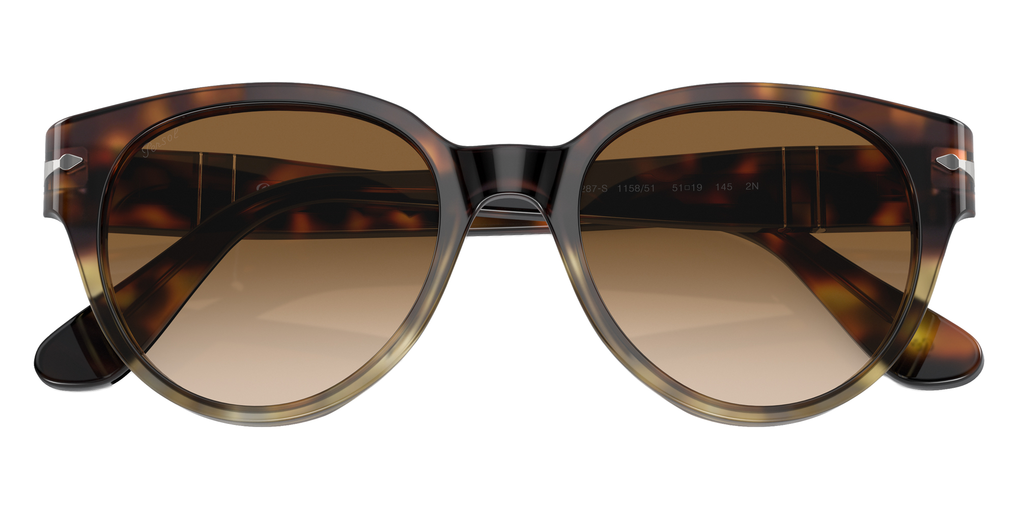Color: Havana Gradient Gray Havana (115851) - Persol PO3287S11585148
