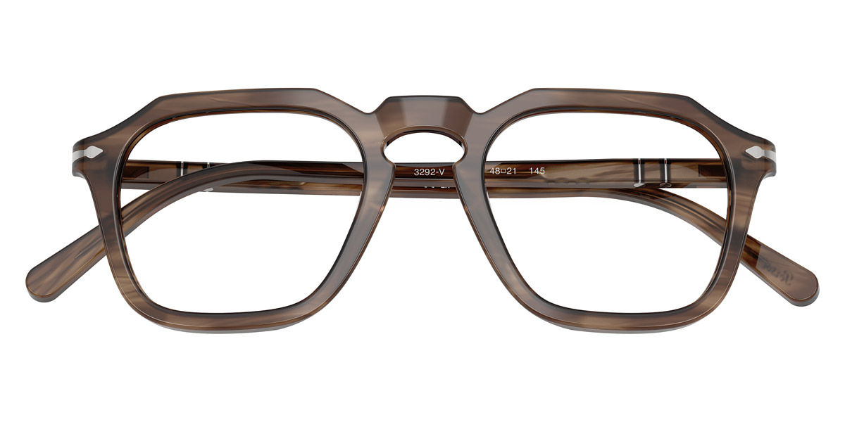 Color: Striped Brown (1208) - Persol PO3292V120848