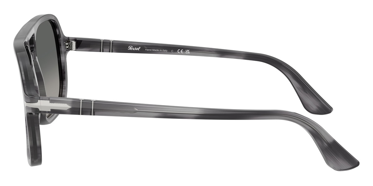 Color: Striped Gray (119271) - Persol PO3328S11927158