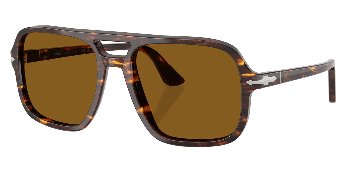 Color: Brown/Bright Yellow (121533) - Persol PO3328S12153358
