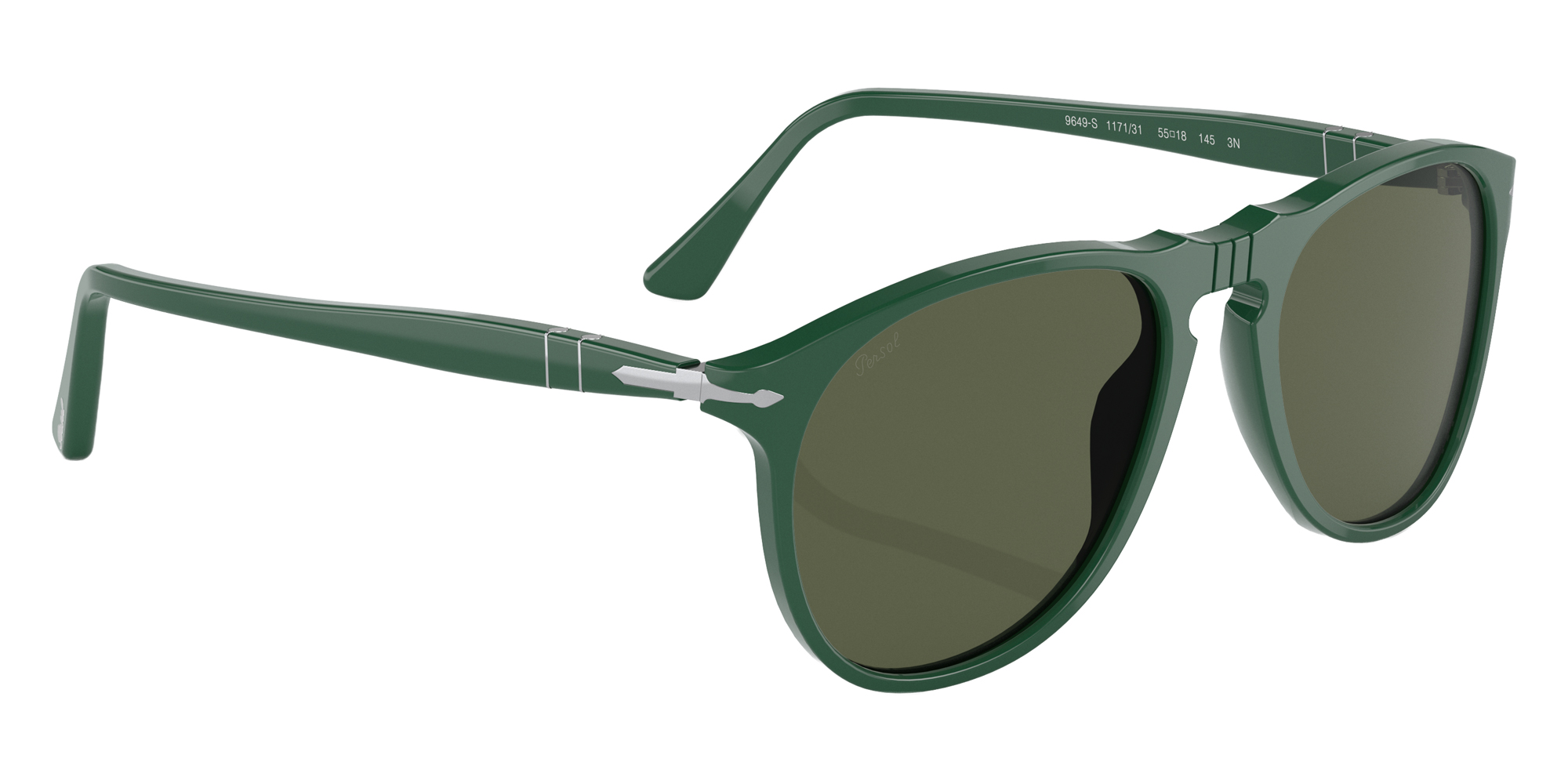 Color: Solid Green (117131) - Persol PO9649S11713155
