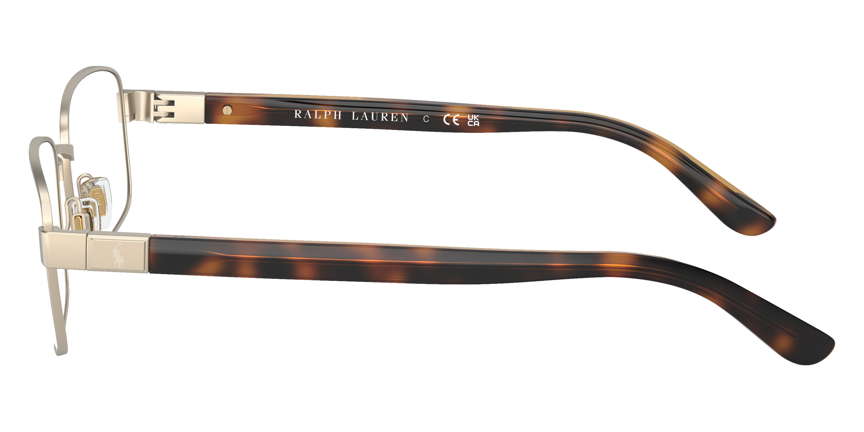 Color: Semishiny Pale Gold/Shiny Havana (9211) - Polo PH1223921155