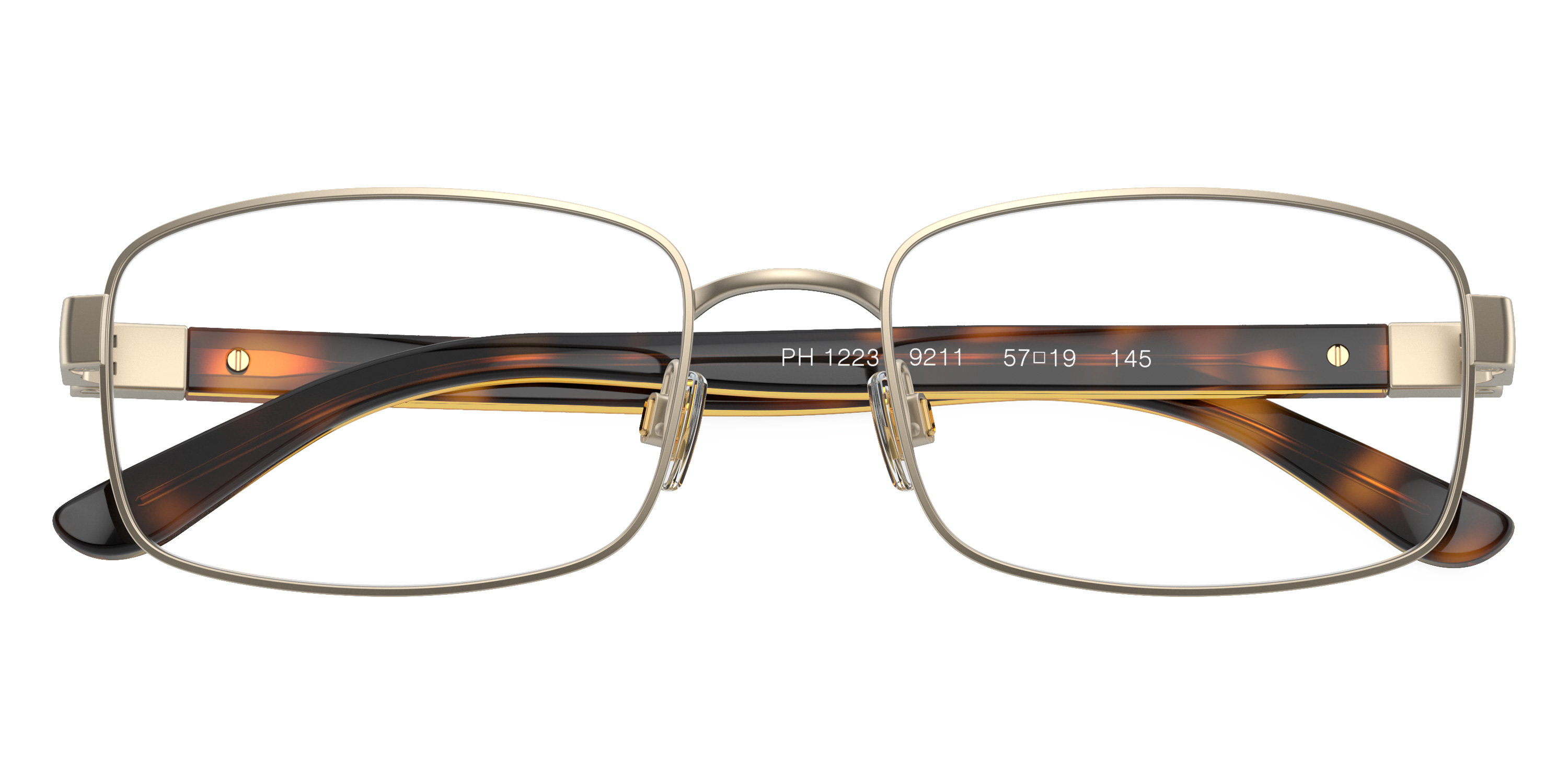 Color: Semishiny Pale Gold/Shiny Havana (9211) - Polo PH1223921155