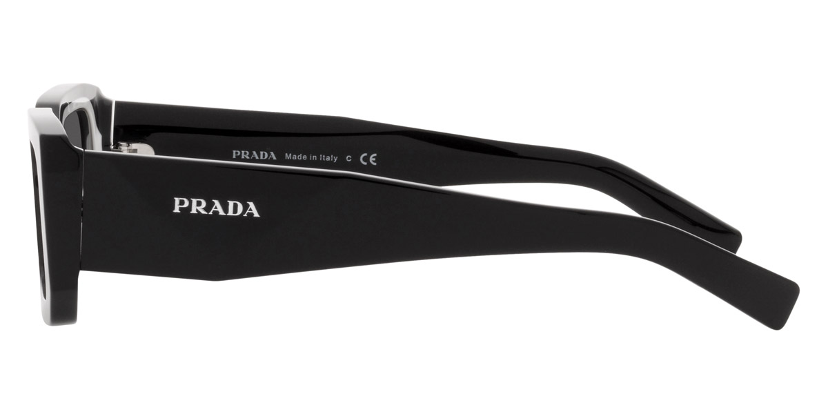 Prada™ PR 06YS 09Q5S0 53 Black/White Sunglasses