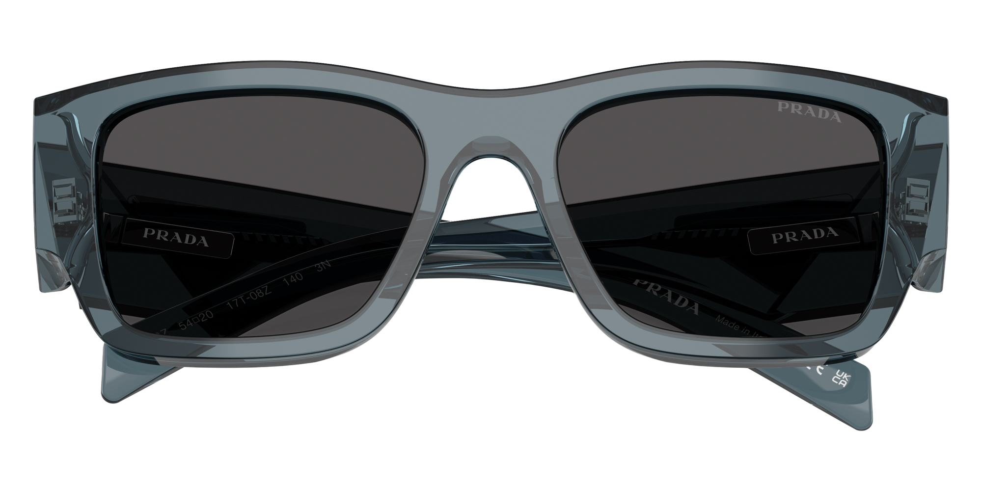 Color: Transparent Ocean (17T08Z) - Prada PR10ZS17T08Z54