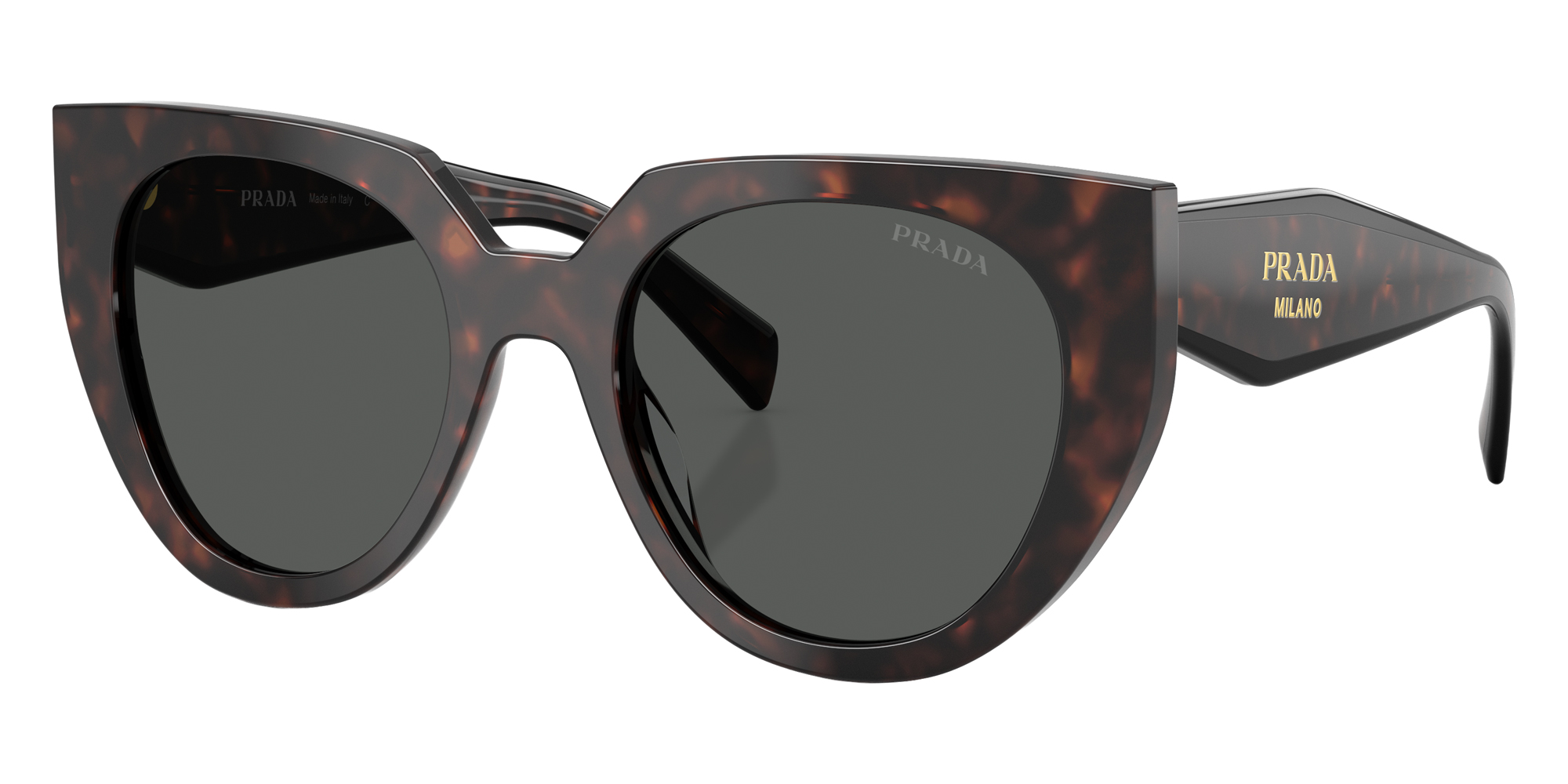 Color: Root Tortoise (17N40L) - Prada PR14WS17N40L52