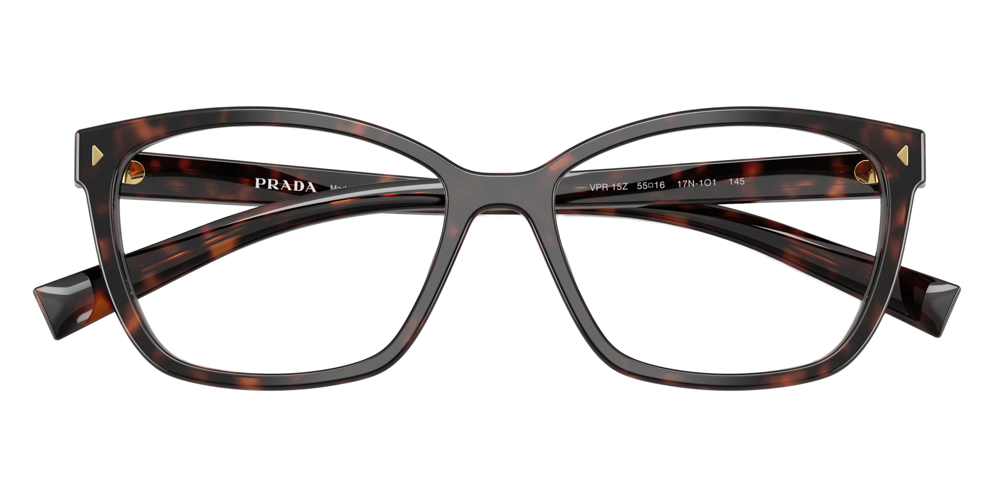 Color: Root Tortoise (17N1O1) - Prada PR15ZV17N1O155