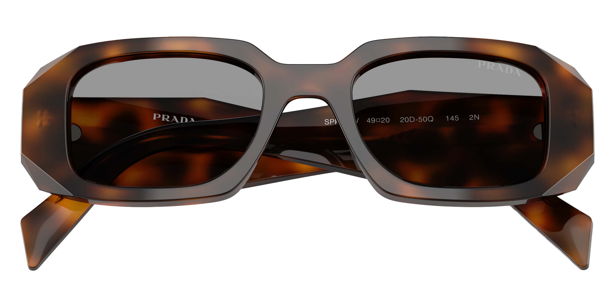 Color: Juniper Tortoise (20D50Q) - Prada PR17WS20D50Q49