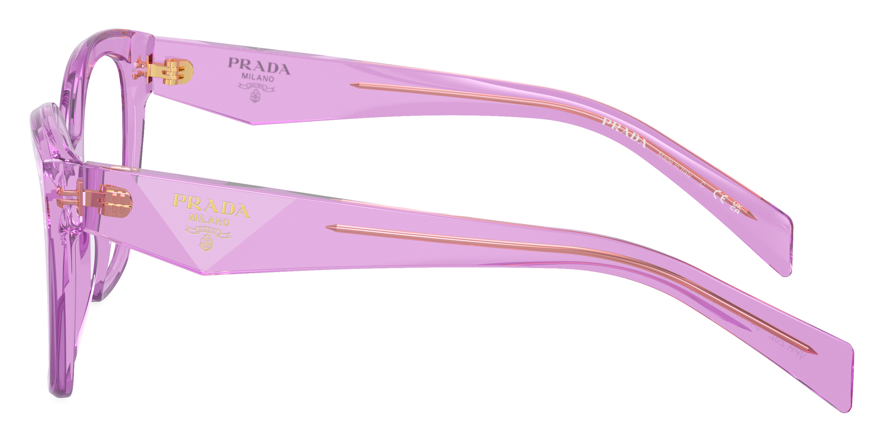 Color: Transparent Amethyst (13R1O1) - Prada PR20ZV13R1O154