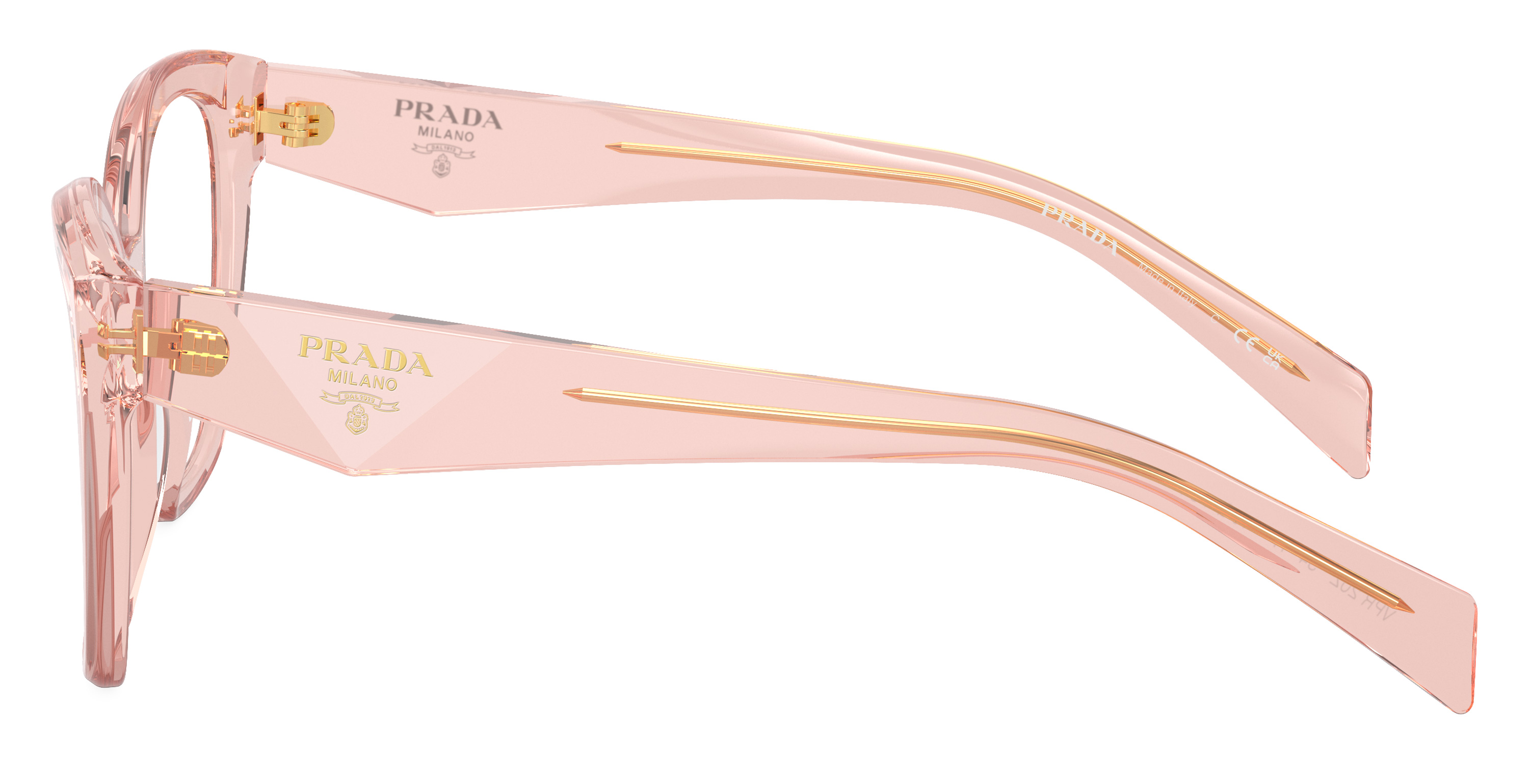 Color: Transparent Peach (19Q1O1) - Prada PR20ZV19Q1O154
