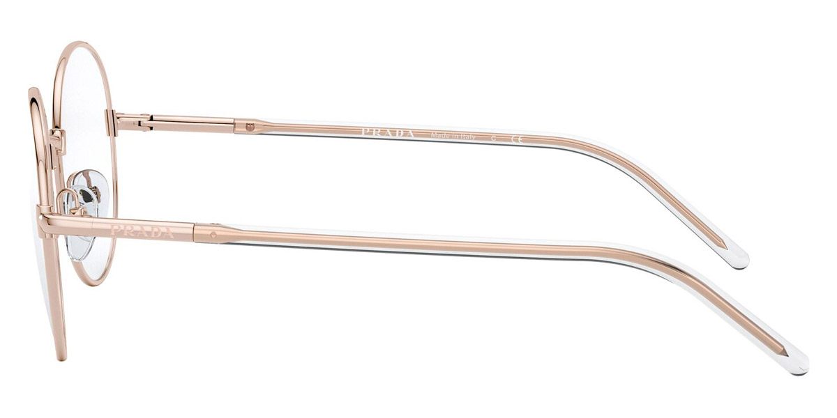 Prada™ PR 55WV SVF1O1 53 Pink Gold Eyeglasses