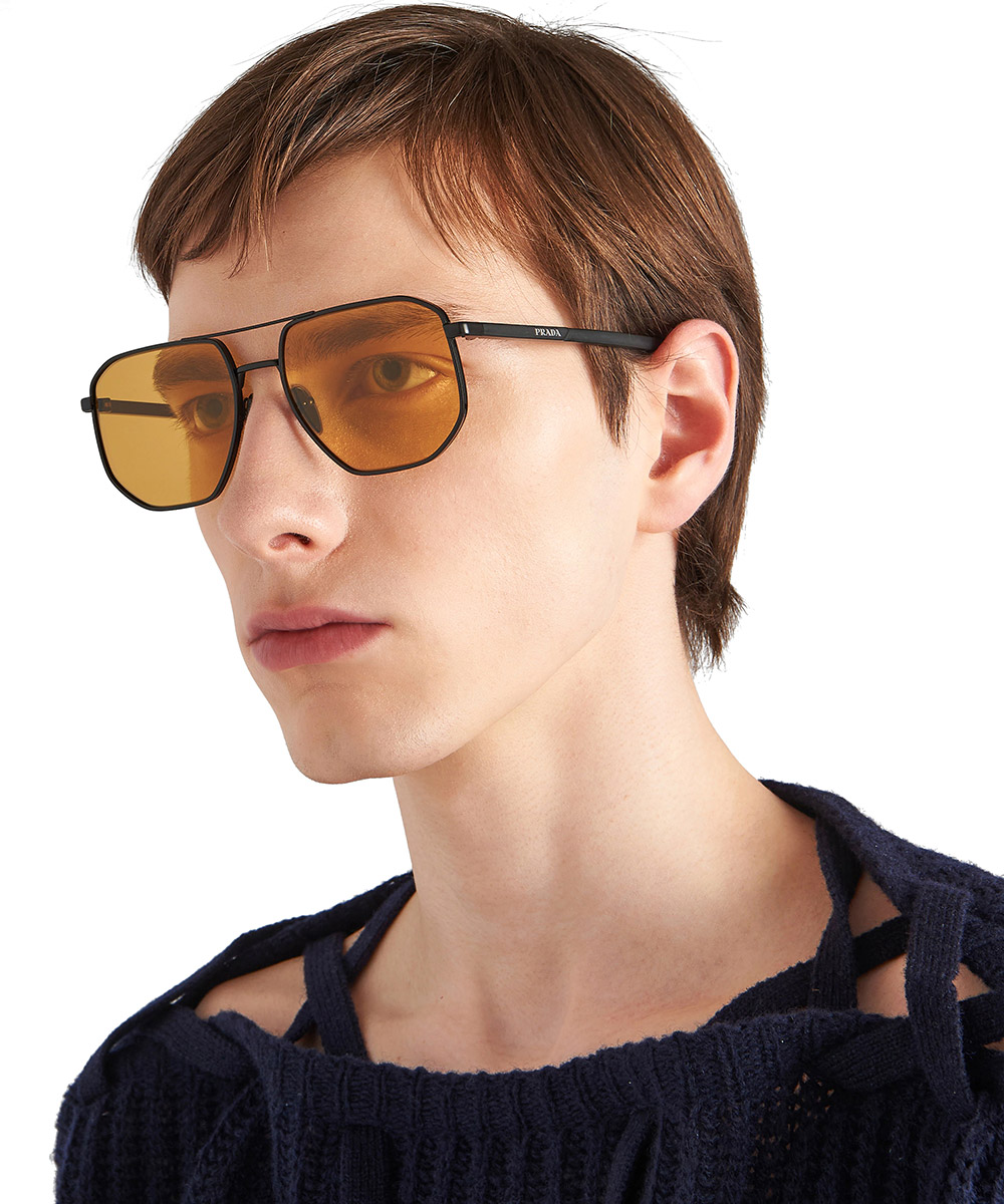 Prada™ PR 59YS Square Sunglasses | EyeOns.com