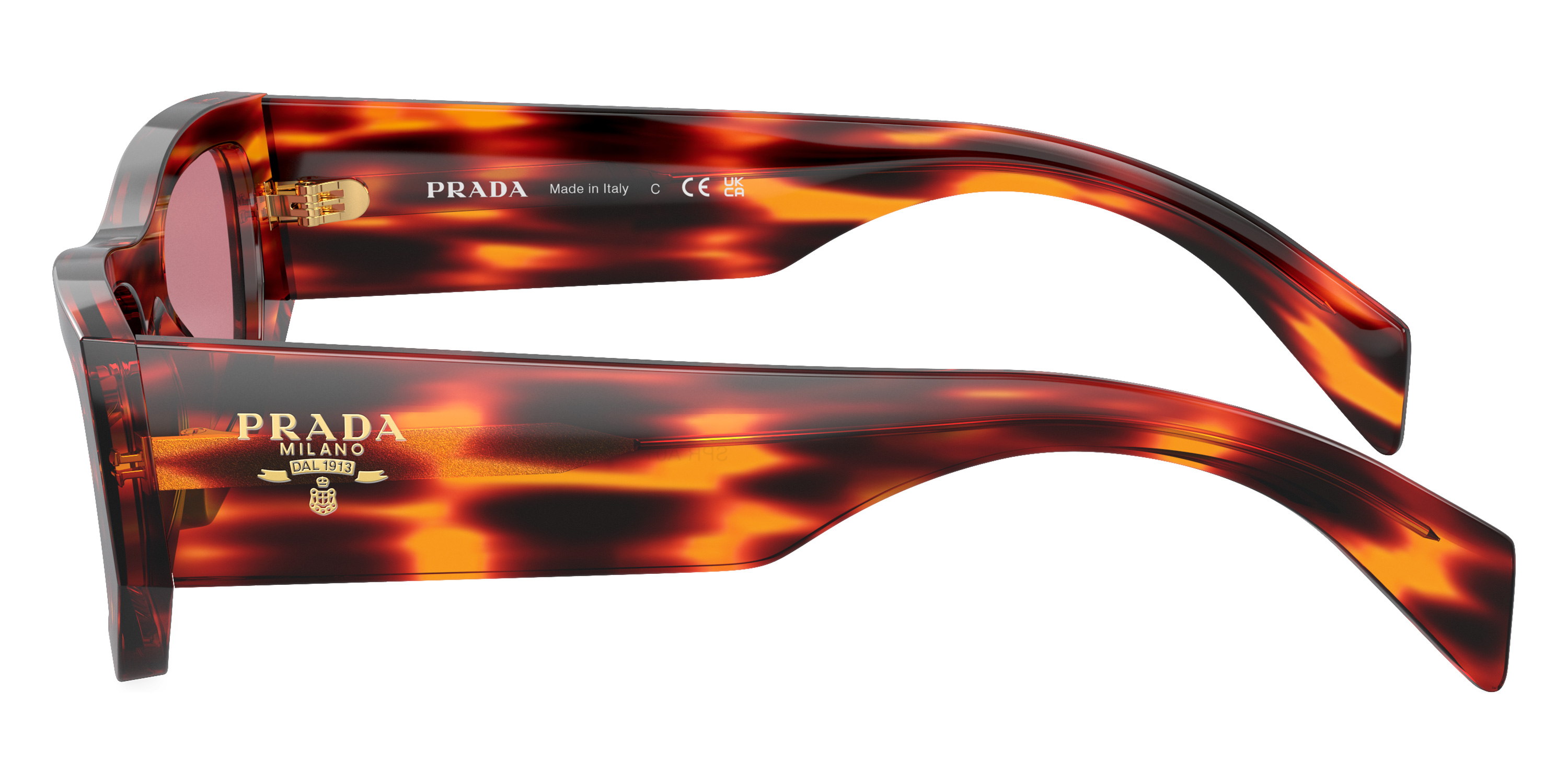 Prada PR A01S Square Sunglasses | EyeOns.com