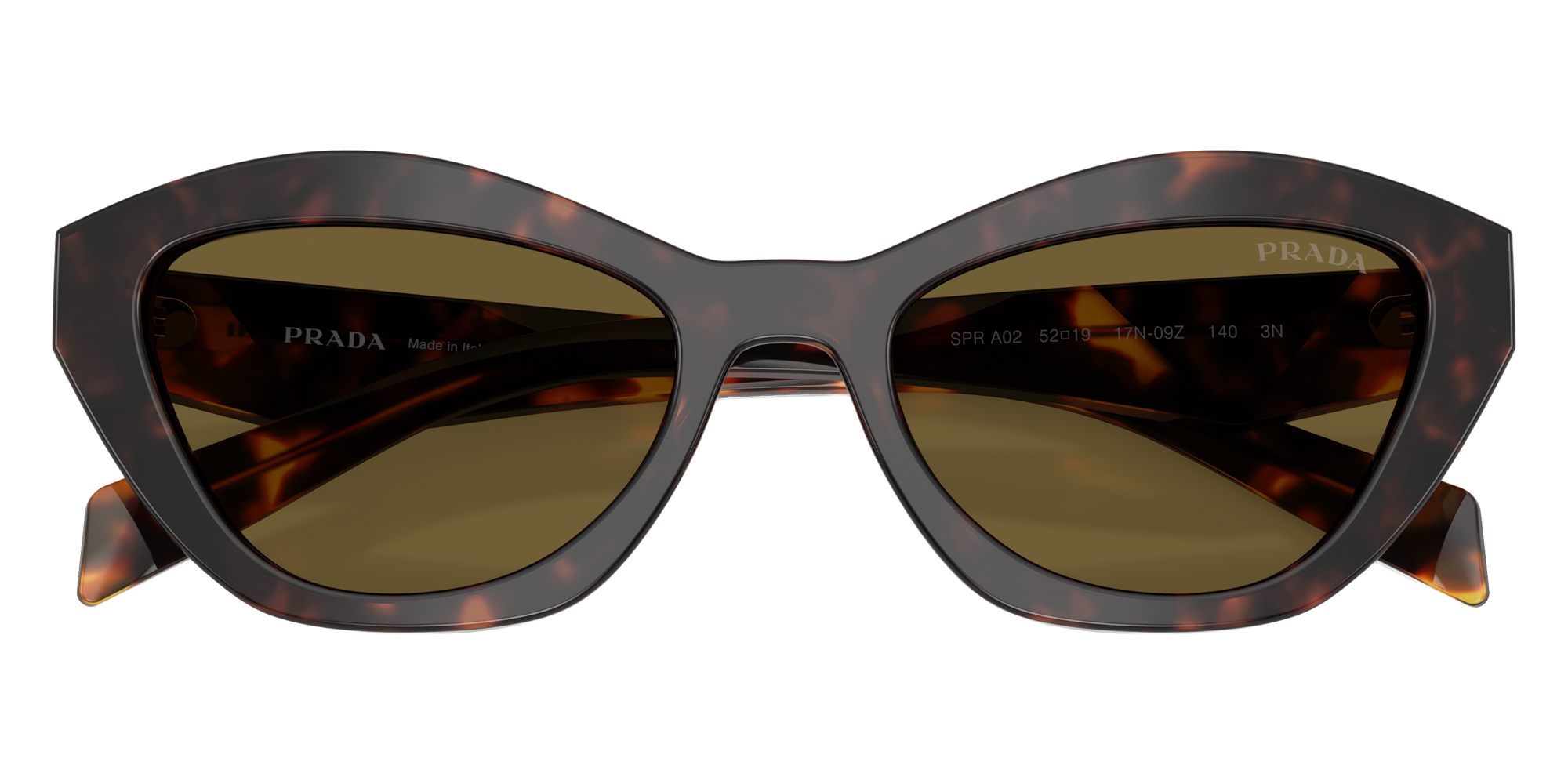Color: Root Tortoise (17N09Z) - Prada PRA02S17N09Z52