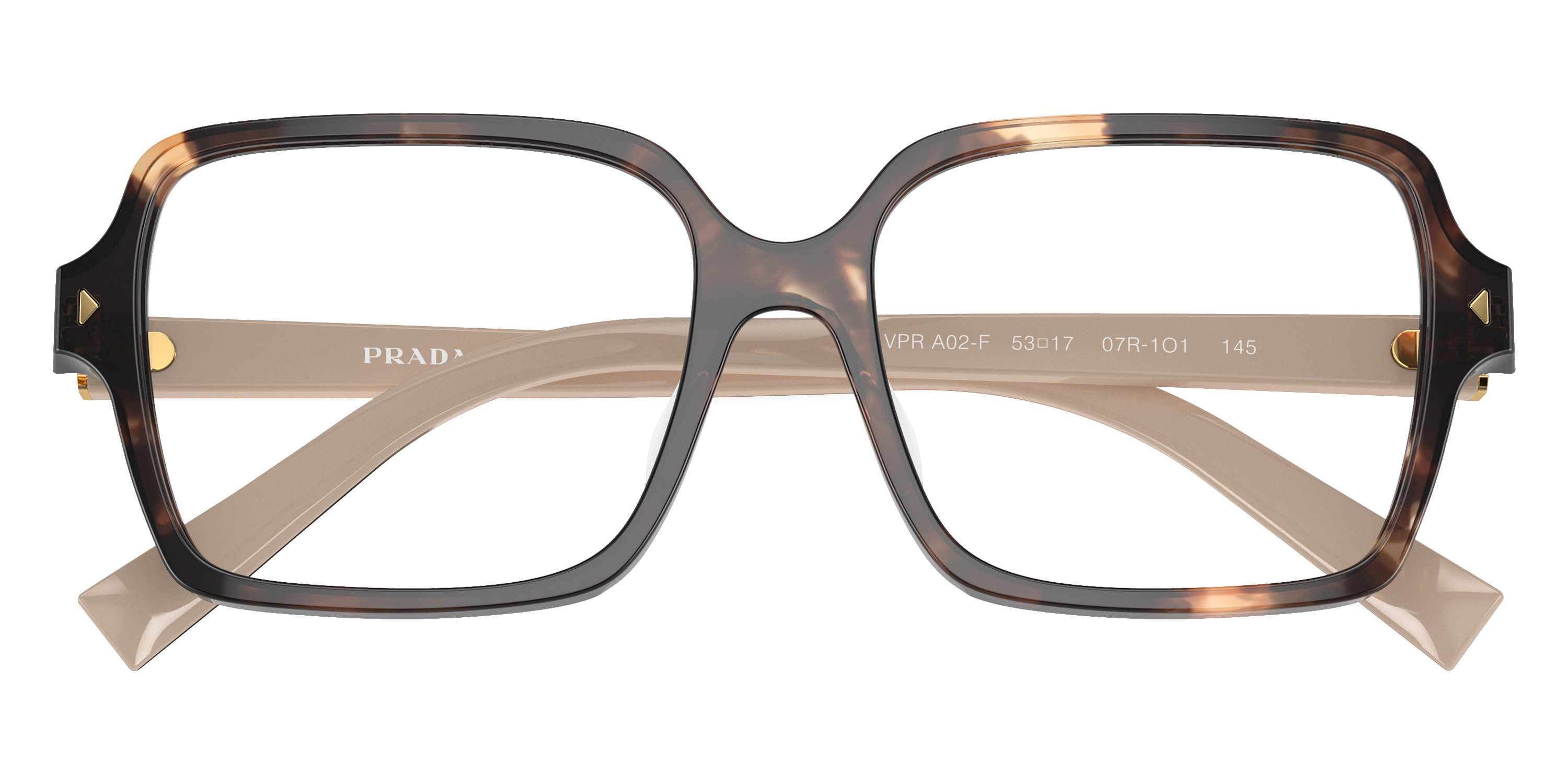 Color: Havana Caramel/Rose (07R1O1) - Prada PRA02VF07R1O155