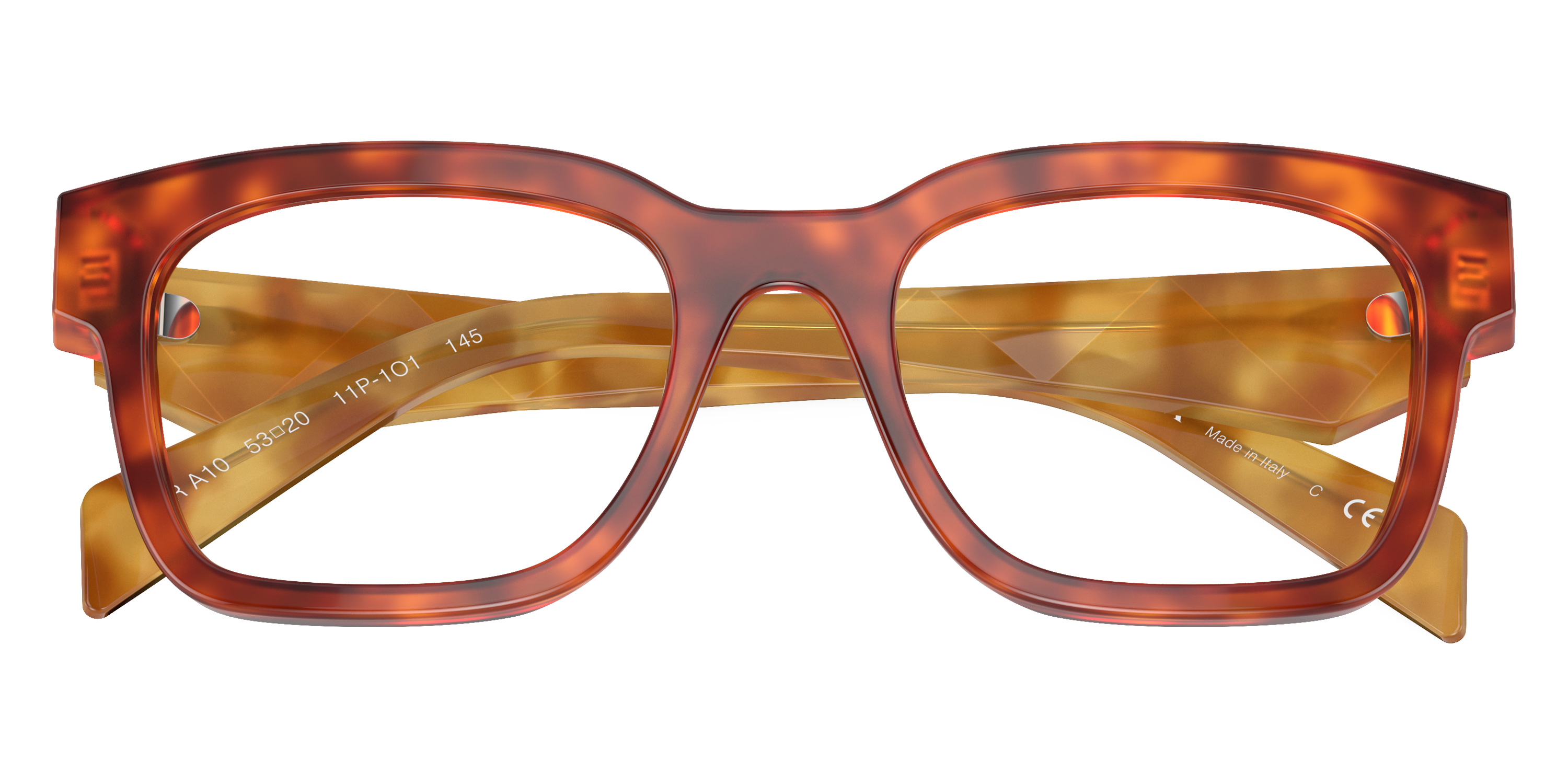 Color: Havana Cognac/Havana Clear (11P1O1) - Prada PRA10V11P1O153