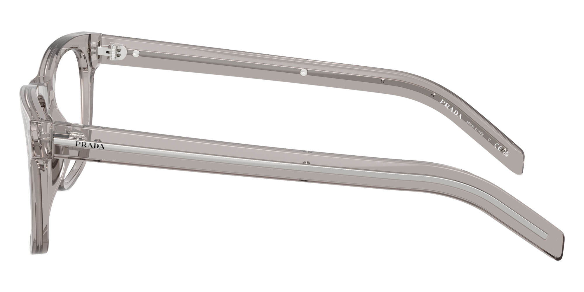 Color: Hematite (10J1O1) - Prada PRA13V10J1O152