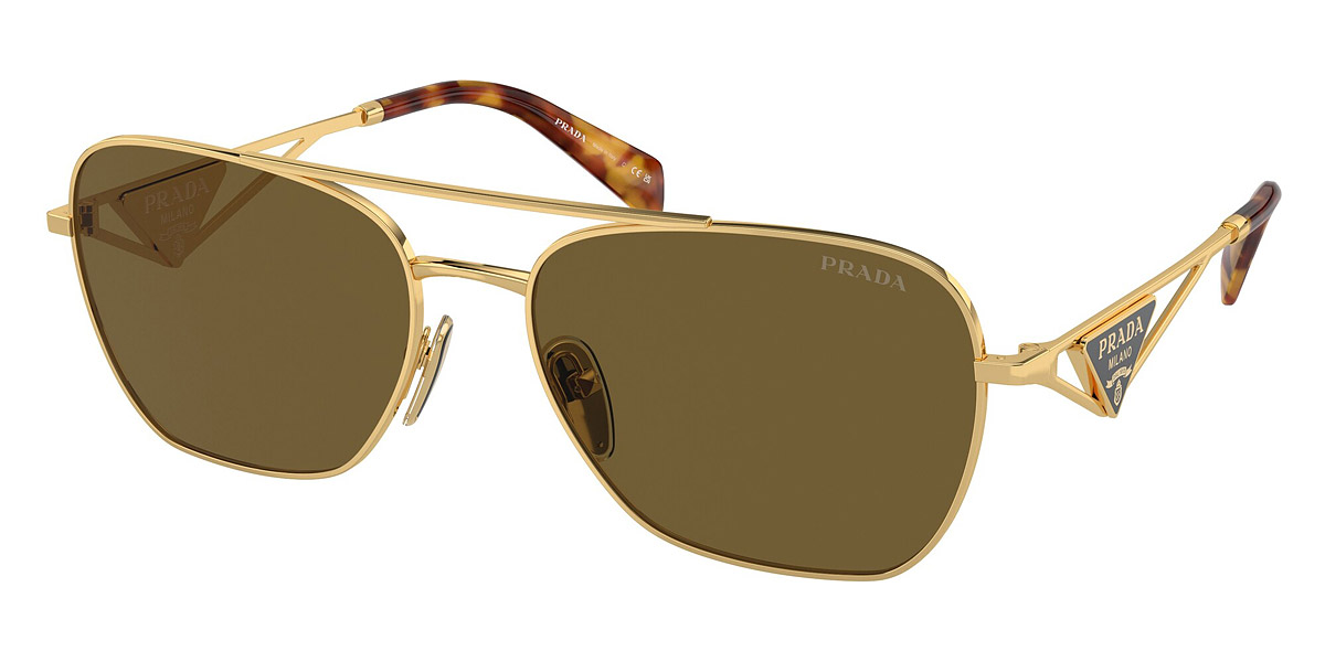 Color: Gold (5AK01T) - Prada PRA50S5AK01T59