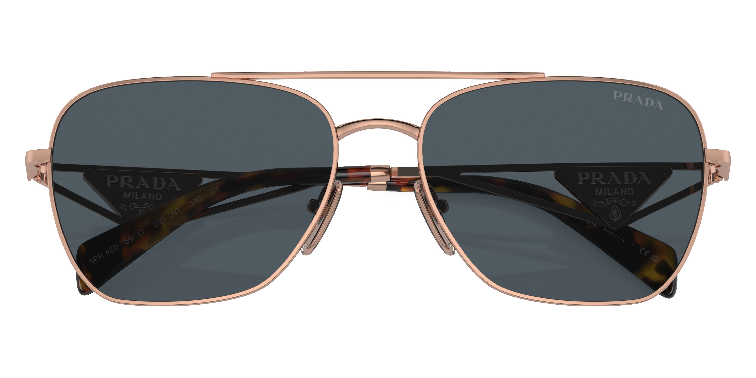 Color: Rose Gold (SVF09T) - Prada PRA50SSVF09T59