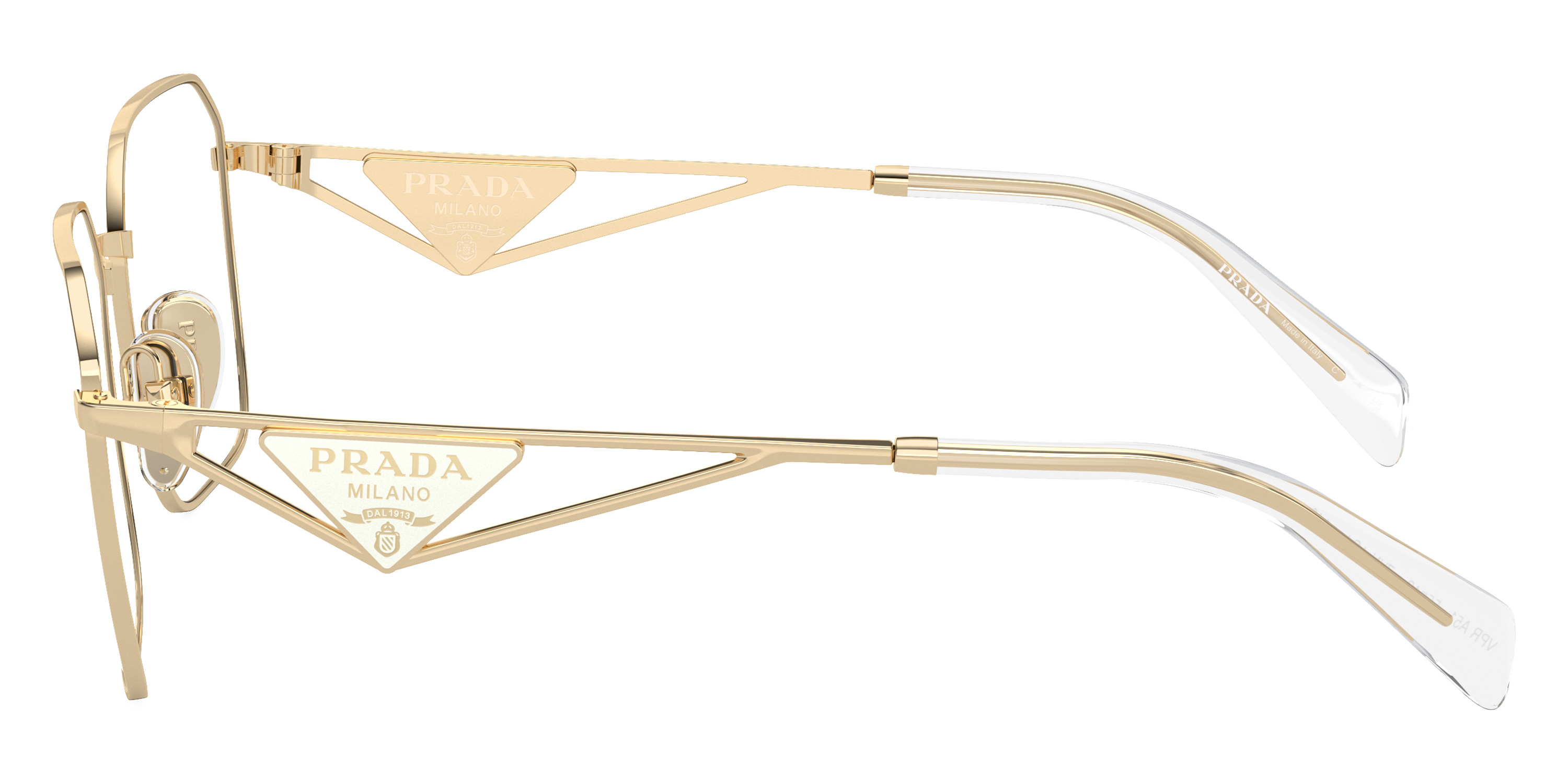 Color: Pale Gold (ZVN1O1) - Prada PRA51VZVN1O155