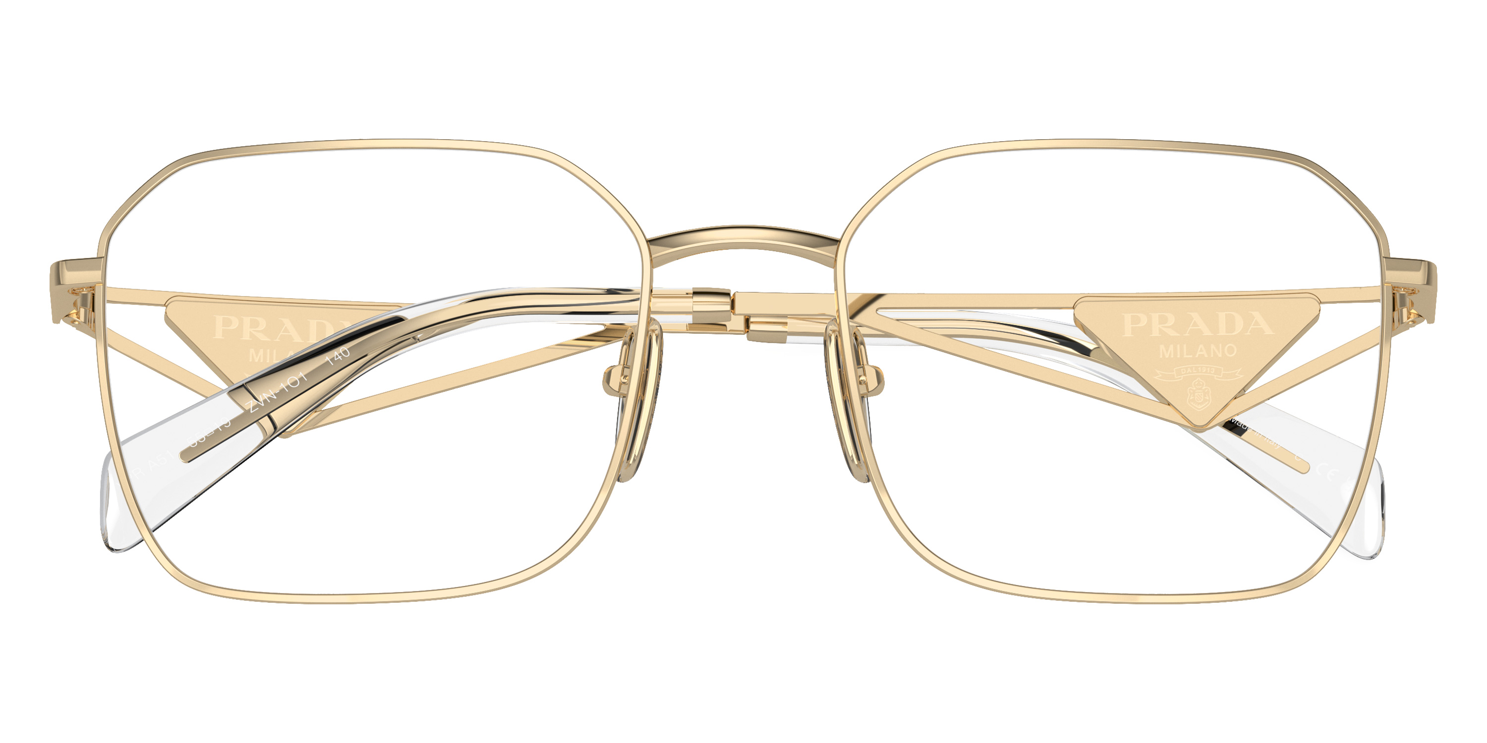 Color: Pale Gold (ZVN1O1) - Prada PRA51VZVN1O155