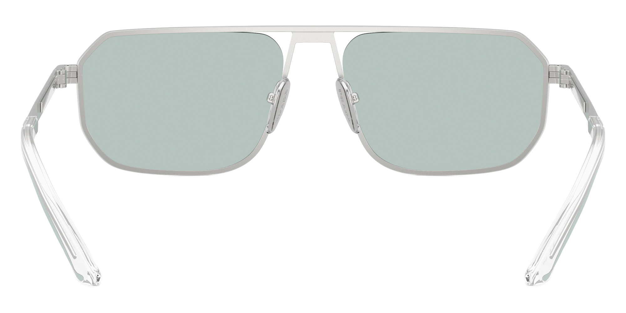 Color: Matte Silver (27540N) - Prada PRA53S27540N59