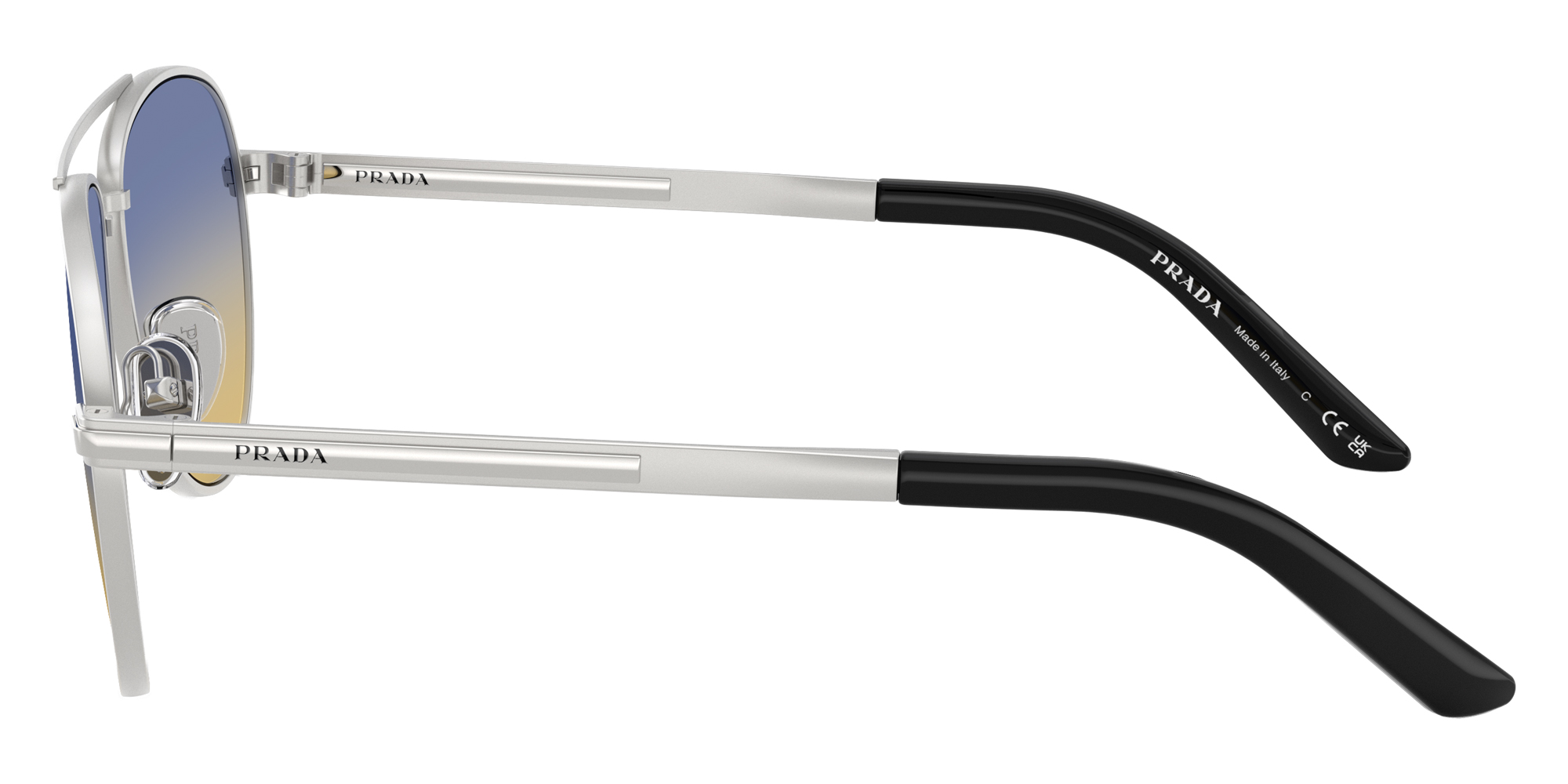 Color: Matte Silver (27506Z) - Prada PRA54S27506Z60