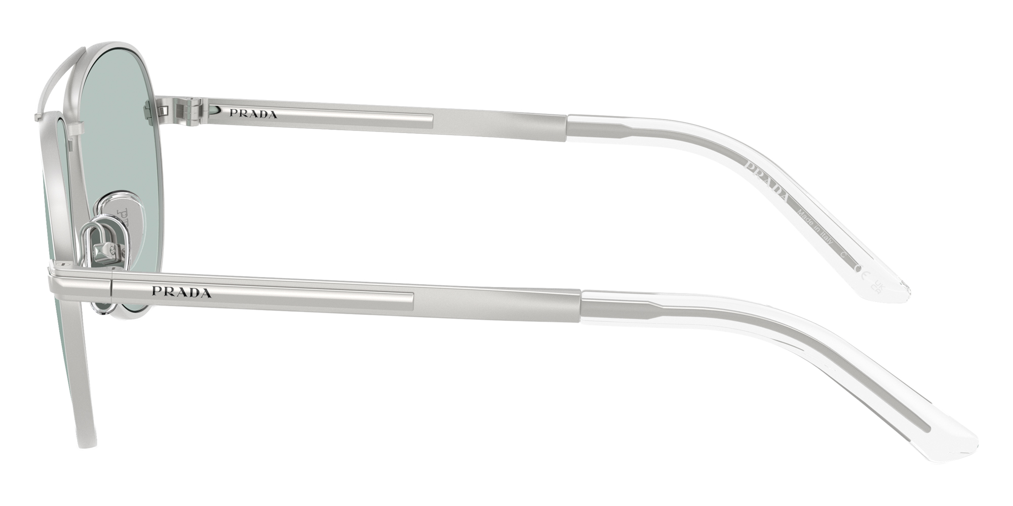 Color: Matte Silver (27540N) - Prada PRA54S27540N60