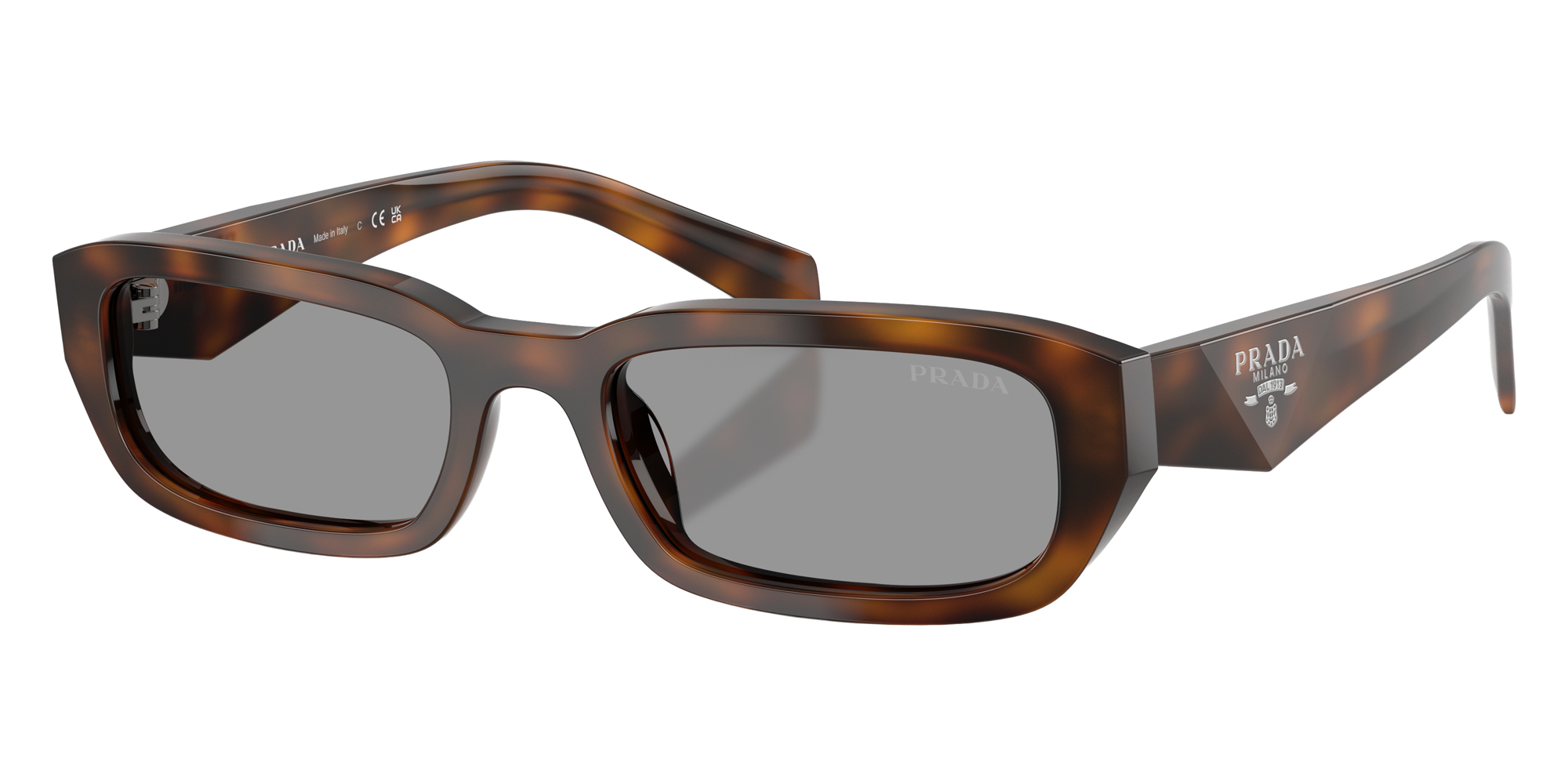 Color: Juniper Tortoise (20D50Q) - Prada PRB06S20D50Q53