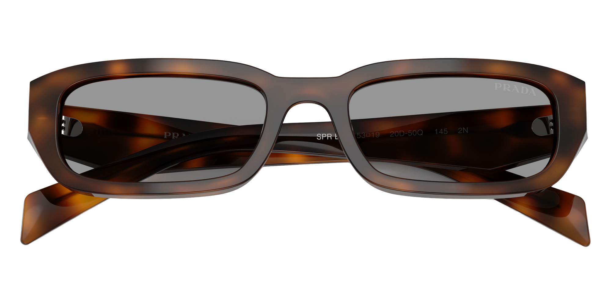 Color: Juniper Tortoise (20D50Q) - Prada PRB06S20D50Q53