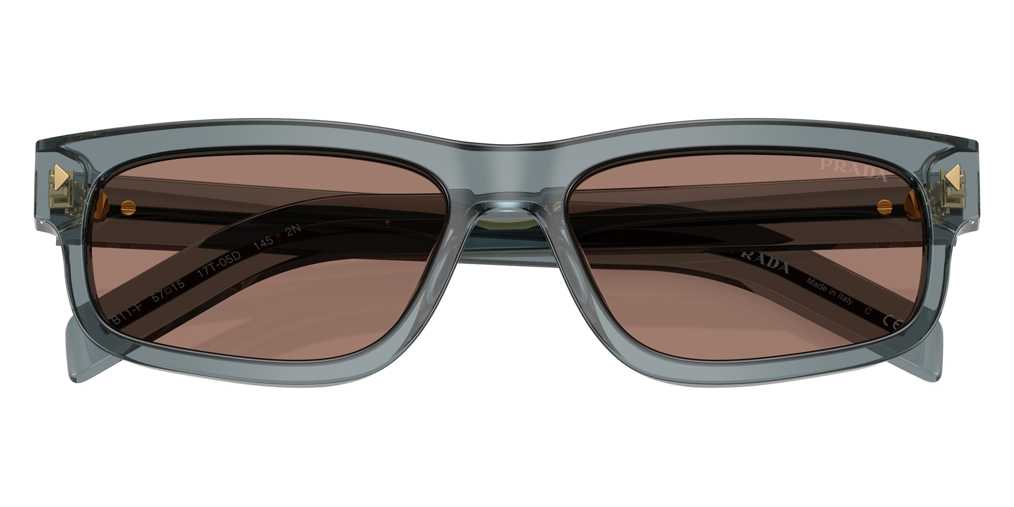 Color: Transparent Ocean (17T05D) - Prada PRB11SF17T05D57