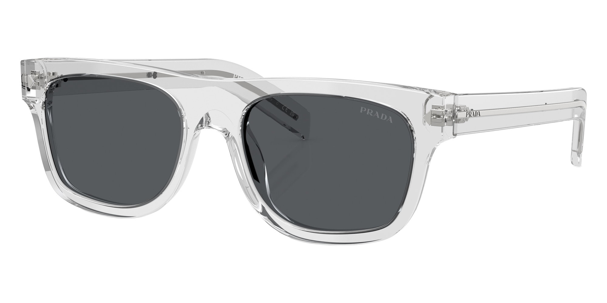 Color: Transparent Gray (12R07T) - Prada PRB12SF12R07T55